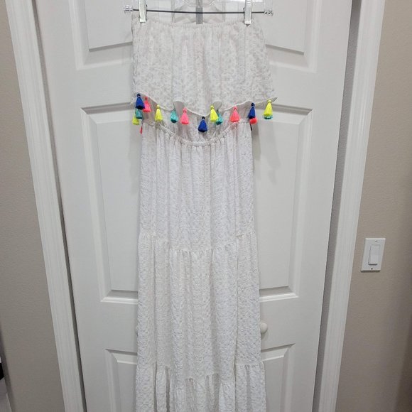Lilly Pulitzer Caridee Strapless Maxi Dress - size Small - Picture 2 of 7
